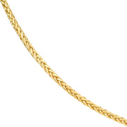 5.3mm D/C Light Wheat Chain with Lobster Lock