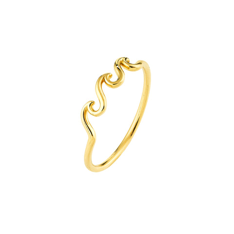 Triple Wave Ring