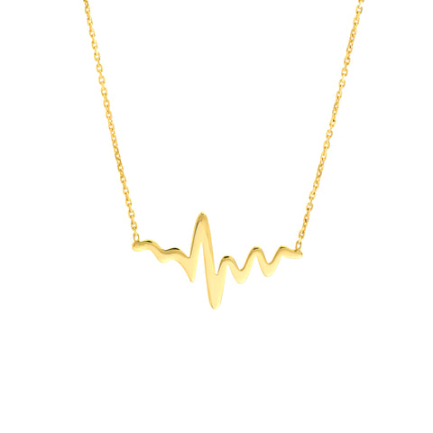 Heartbeat Adjustable Necklace