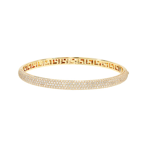 Diamond Pave Bangle (3tcw)