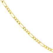 2.35mm Concave Figaro Chain