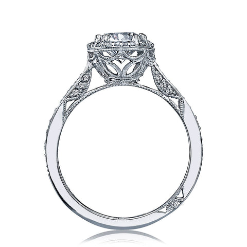 Round Bloom Engagement Ring