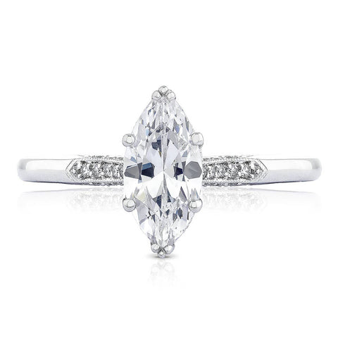 Marquise Solitaire Engagement Ring