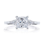 Princess 3-Stone Engagement Ring