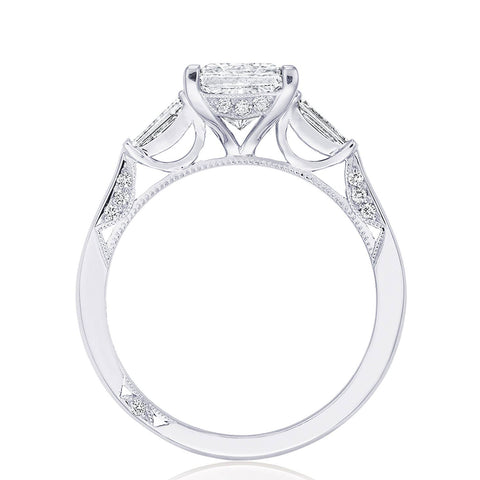 Princess 3-Stone Engagement Ring