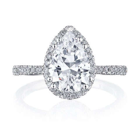 Pear Bloom Engagement Ring