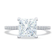 Princess Solitaire Engagement Ring