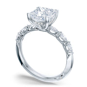 Princess Solitaire Engagement Ring