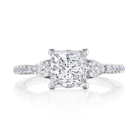 Princess 3-Stone Engagement Ring