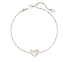 Kendra Scott Ari Heart Delicate Chain Bracelet