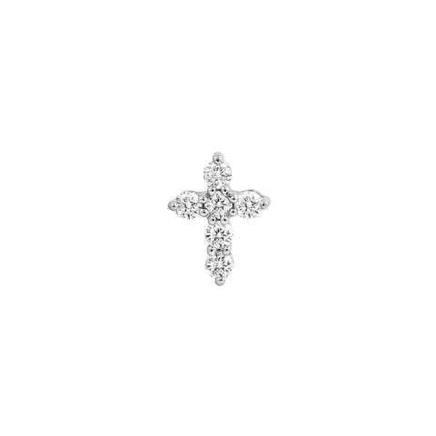 Diamond Cross Earrings (1/3tcw)