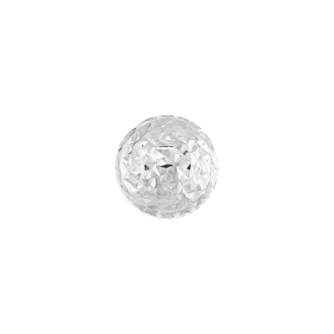 8mm Textured Ball Stud Earrings