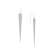 Long Spear Dangle Earrings