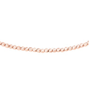 Diamond-Cut Bead Adjustable Choker