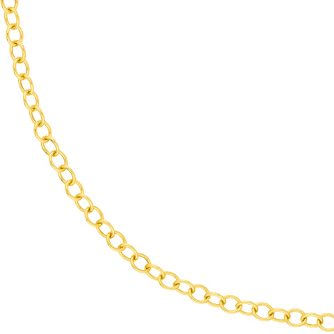 Hollow Rounded Link Chain