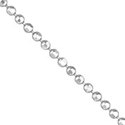 Diamond-Cut Bead Choker Chain