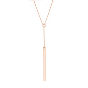 Lariat Bar Adjustable Necklace