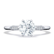 Round Solitaire Engagement Ring