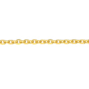 Diamond-Cut Cable Choker Chain