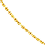 2.9mm Light Rope Chain with Lobster Lock