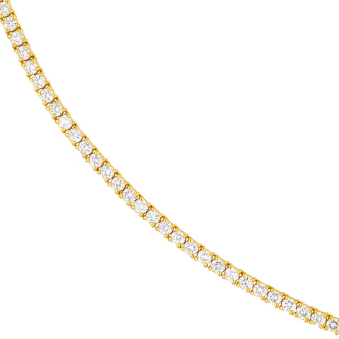 Diamond 16 Tennis Necklace (5-1/3tcw)