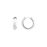 Knife Edge Polished Mini Hoops