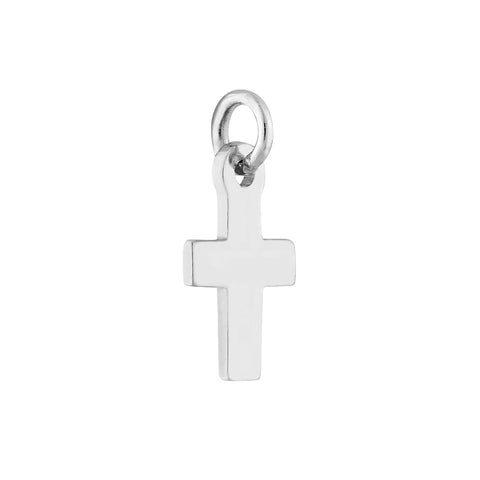 Cross Drop Spool Charm