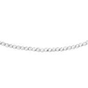 Diamond-Cut Bead Adjustable Choker