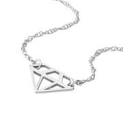 SoYou Mini Diamond-Shaped Adjustable Necklace