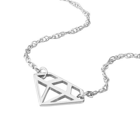 SoYou Mini Diamond-Shaped Adjustable Necklace