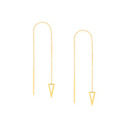 Open Pyramid Threader Earrings