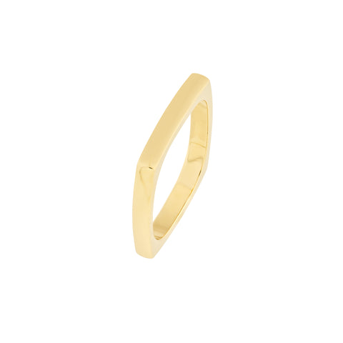 Bold Square Stack Ring