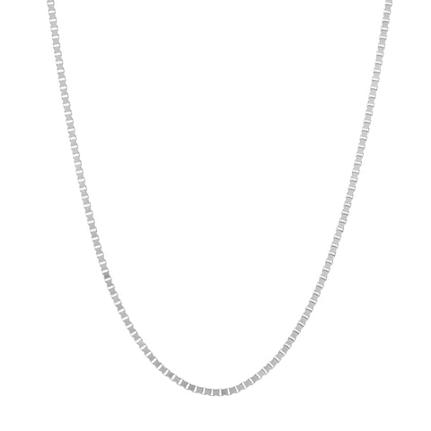 0.96mm Box Chain with Slider Bead