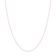 1.05mm D/C Rope Chain with Lobster Lock