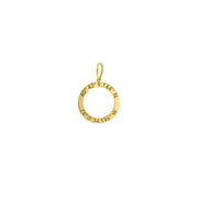 Circle Ring Engravable Charm