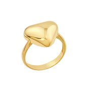 Puffy Triangle Ring