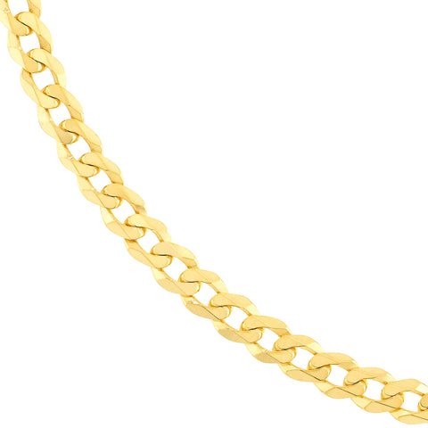 4.6mm Light Open Curb Chain with Lobster Lock