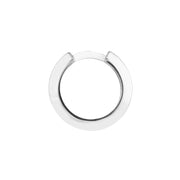 Knife Edge Polished Mini Hoops