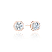 Round Diamond Stud Earring - 1ct