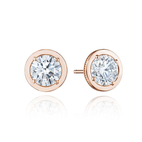 Round Diamond Stud Earring - 3.08ct