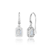 Diamond French Wire Earring - 1ct