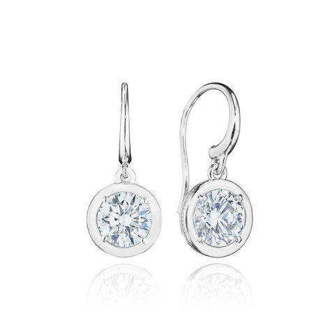 Diamond French Wire Earring - 2.08ct