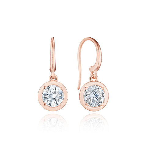 Diamond French Wire Earring - 1.5ct