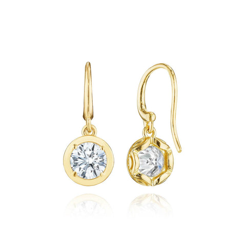 Diamond French Wire Earring - 1.5ct