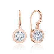 Diamond French Wire Earring - 3.08ct