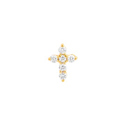 Diamond Cross Earrings (1/3tcw)