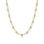 Lab Grown Diamond Link Necklace