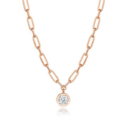 Petite Diamond Link Necklace - 1.54ct