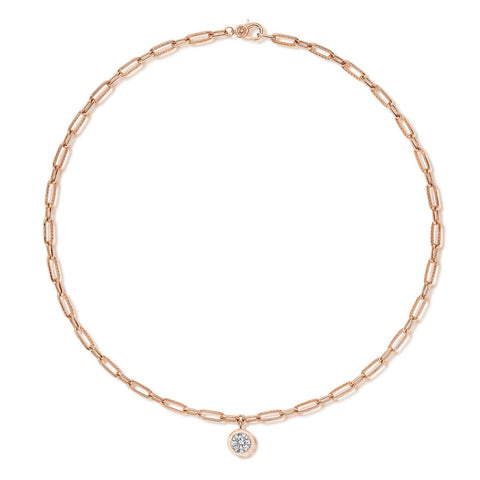 Petite Diamond Link Necklace - 1.54ct