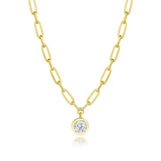 Petite Diamond Link Necklace - 1.54ct